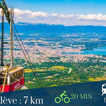Homey La Coloc Mugi - Colocation Haut De Gamme - Chambres Privees - Balcon - Wifi Et Netflix - Proche Transports Commun Аннемас Экстерьер фото
