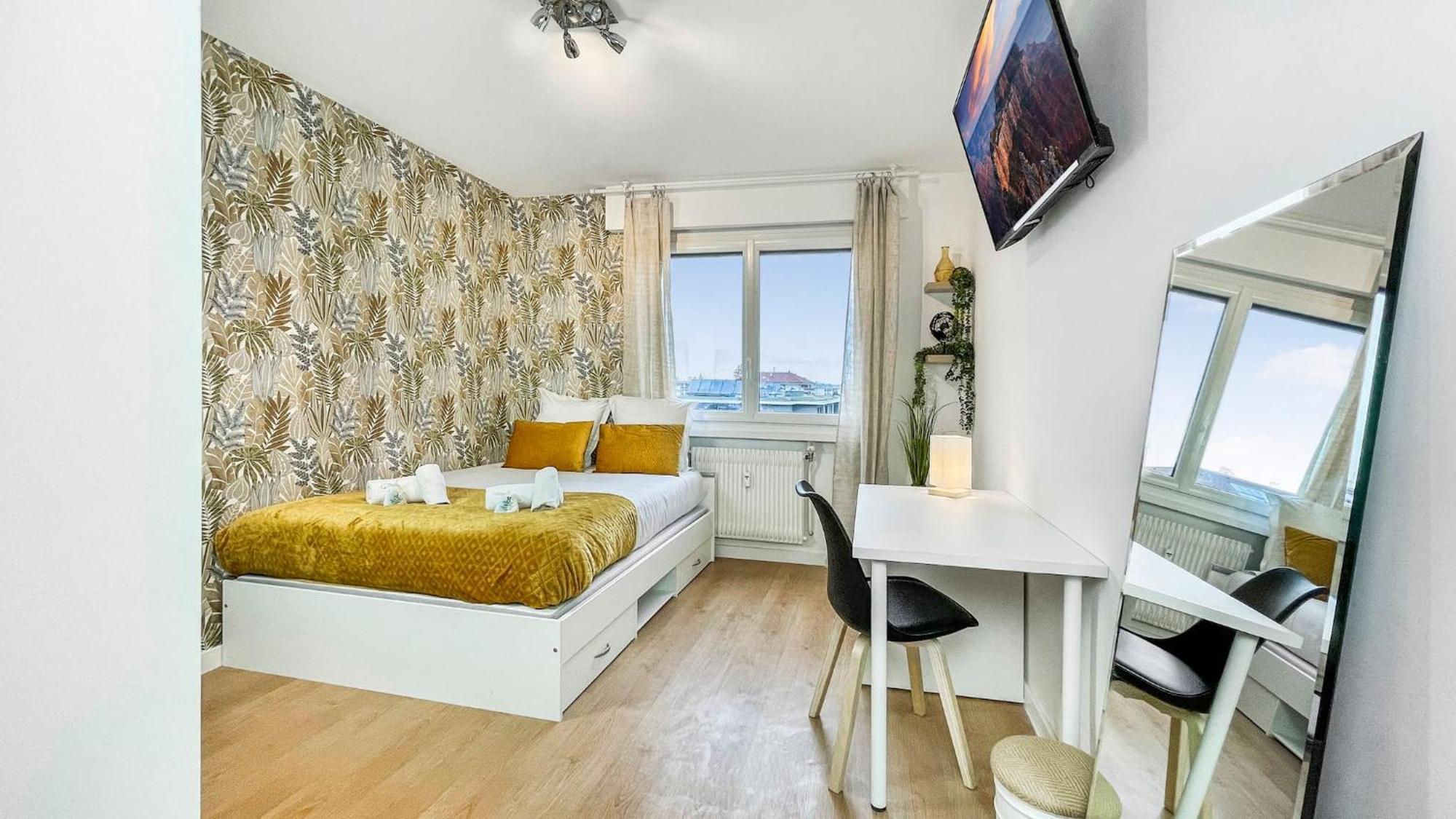 Homey La Coloc Mugi - Colocation Haut De Gamme - Chambres Privees - Balcon - Wifi Et Netflix - Proche Transports Commun Аннемас Экстерьер фото
