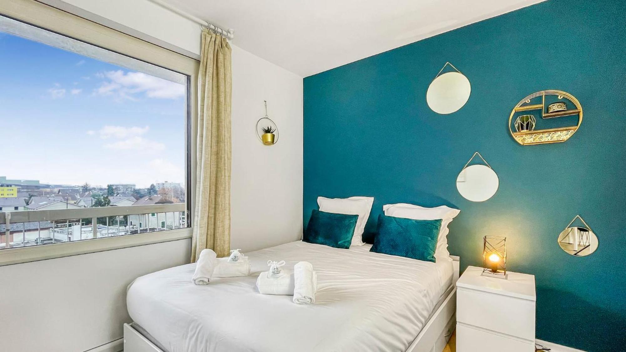 Homey La Coloc Mugi - Colocation Haut De Gamme - Chambres Privees - Balcon - Wifi Et Netflix - Proche Transports Commun Аннемас Экстерьер фото